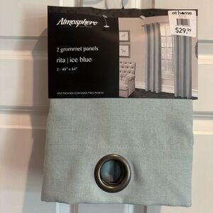 Atmosphere Rita Ice Blue Curtains